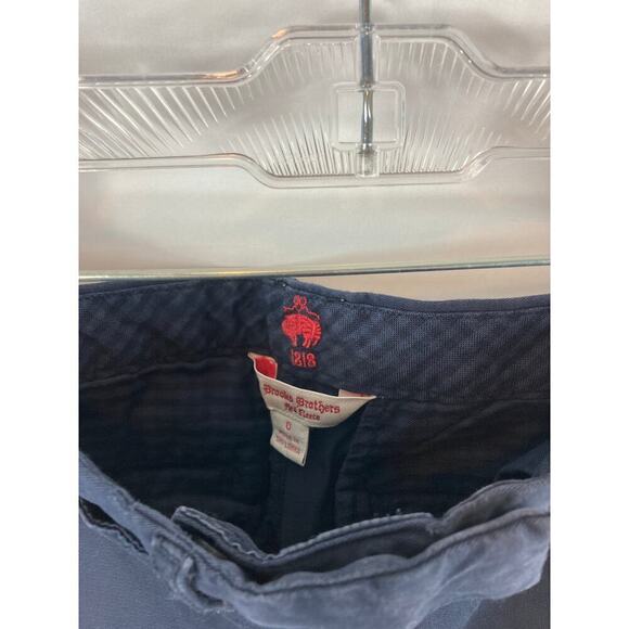Brooks Brothers Red Fleece Pants Navy Blue Size 0 - Picture 2 of 3
